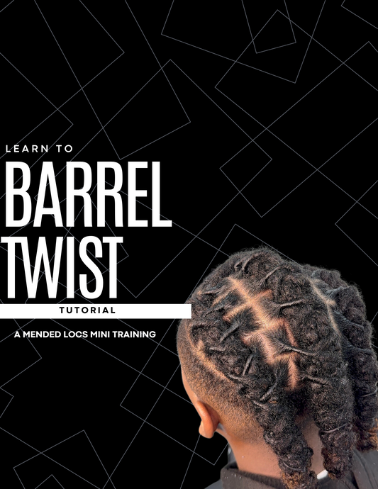 Learn to Style Locs into Barrels (2022 Version)