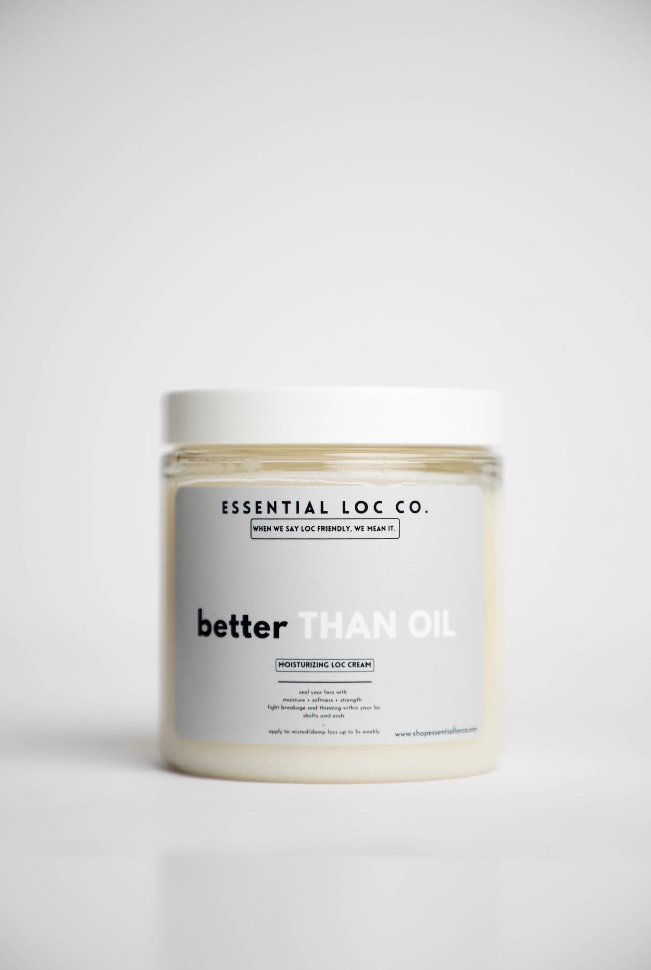 UNSCENTED Better Than Oil Moisturizing Loc Cream